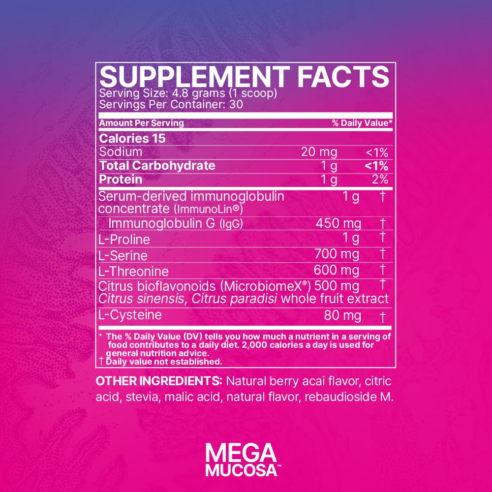 Microbiome Labs MegaMucosa - Mucosal Support Supplement for Digestive