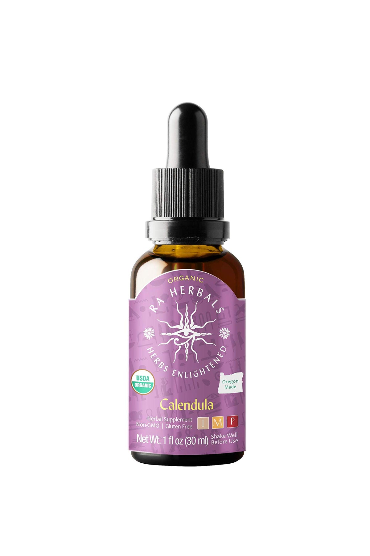 Sun God Medicinals Ra Herbals Organic Calendula Liquid Extract - 1 fl oz