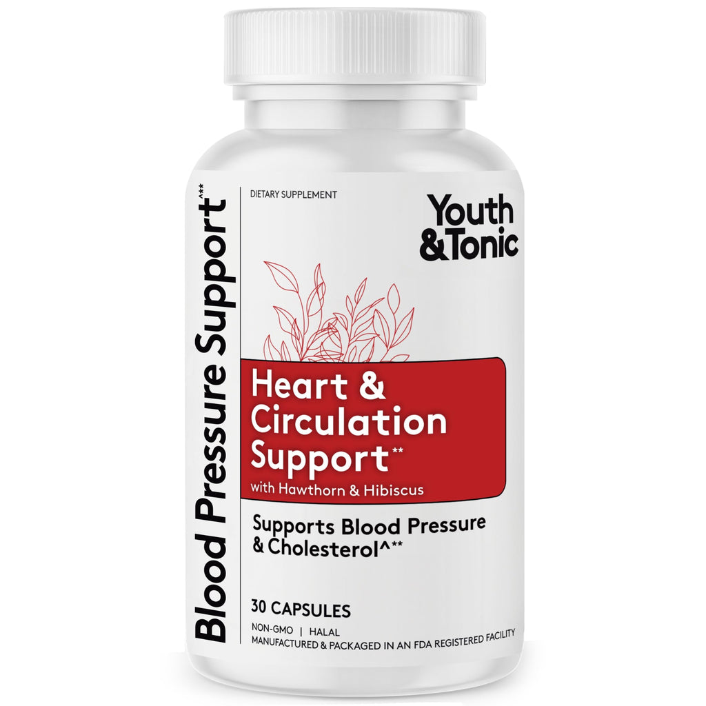 Youth & Tonic Healthy Blood Pressure Supplements