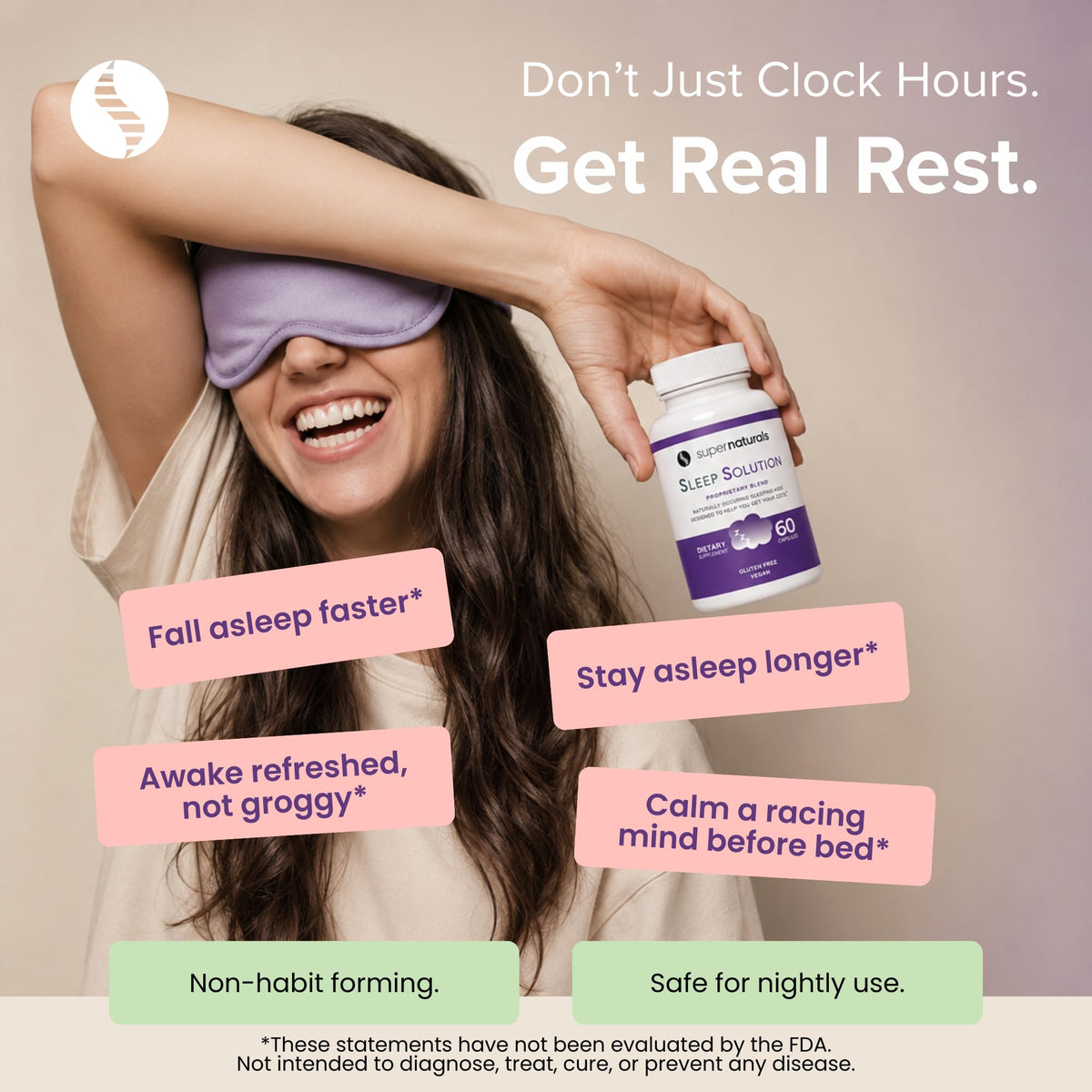 JLM Nutritionals Sleep Supplement with Magnesium and Melatonin - 60 Capsules - image 3