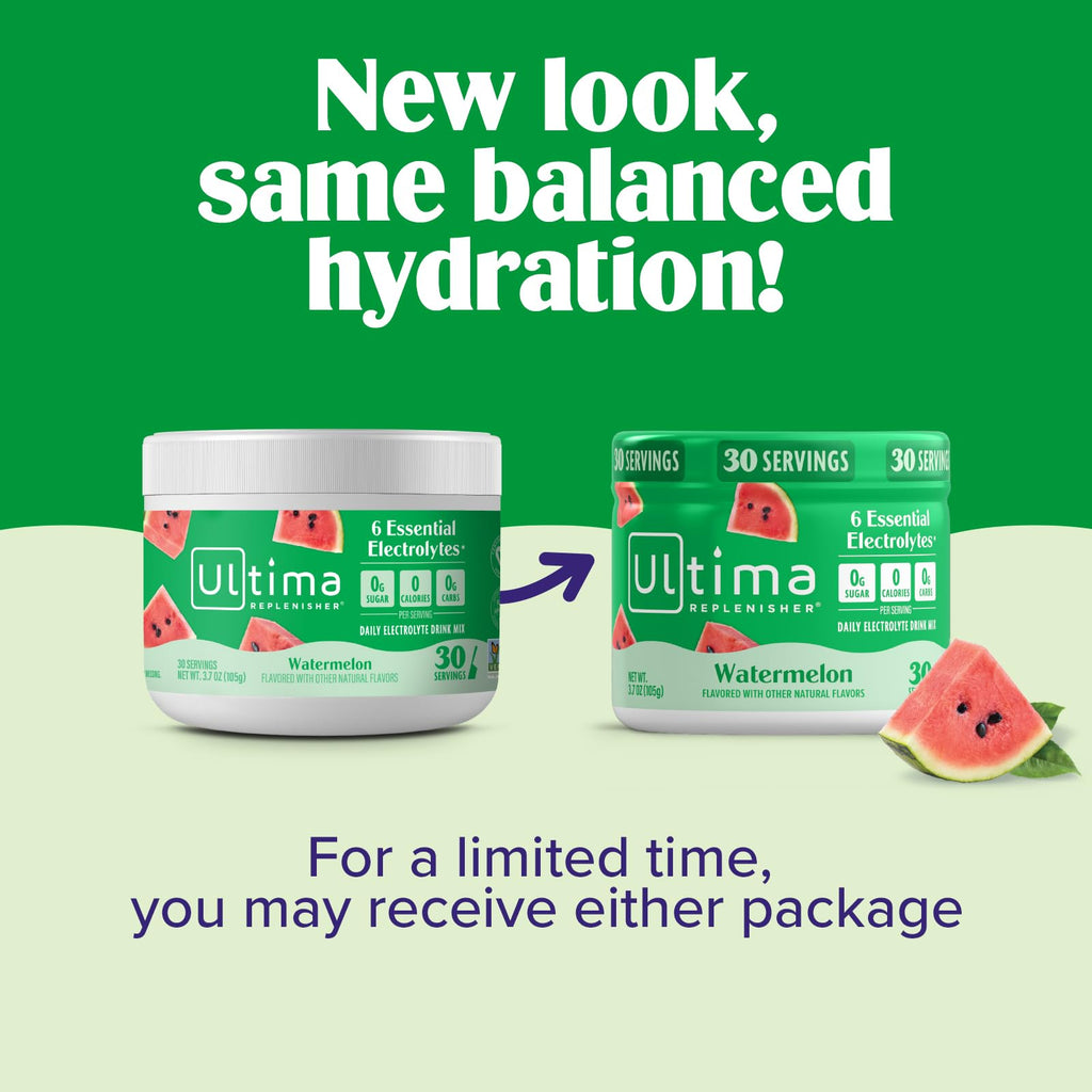 Ultima Replenisher Hydration Electrolyte Powder- Keto & Sugar Free