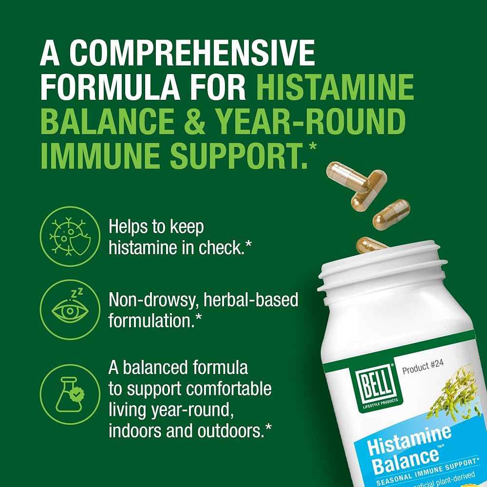 Bell Histamine Balance - 60 Vegetarian Capsules - image 3