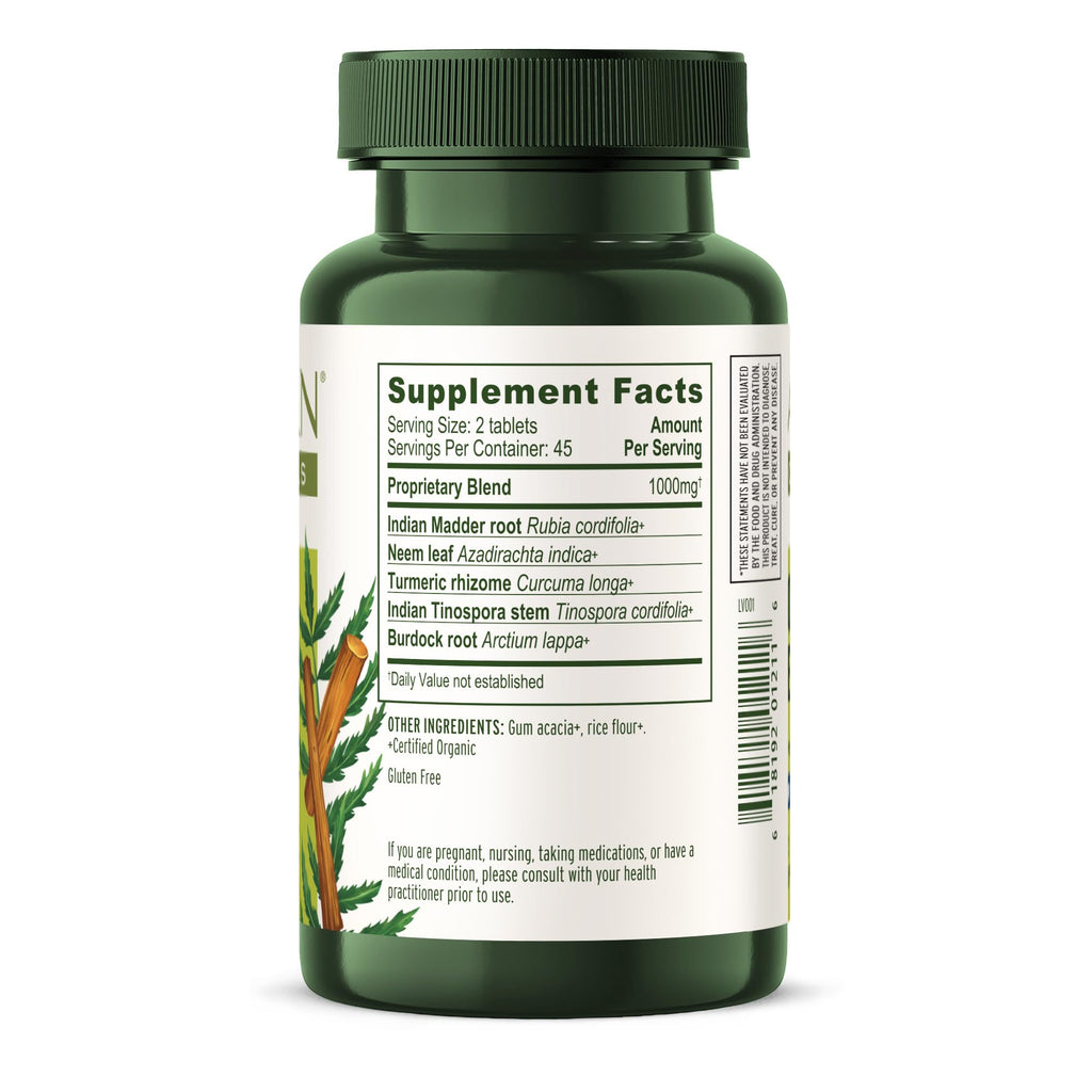 Banyan Botanicals Organic Blood Cleanse with Neem & Manjistha - 90 Tablets - image 9