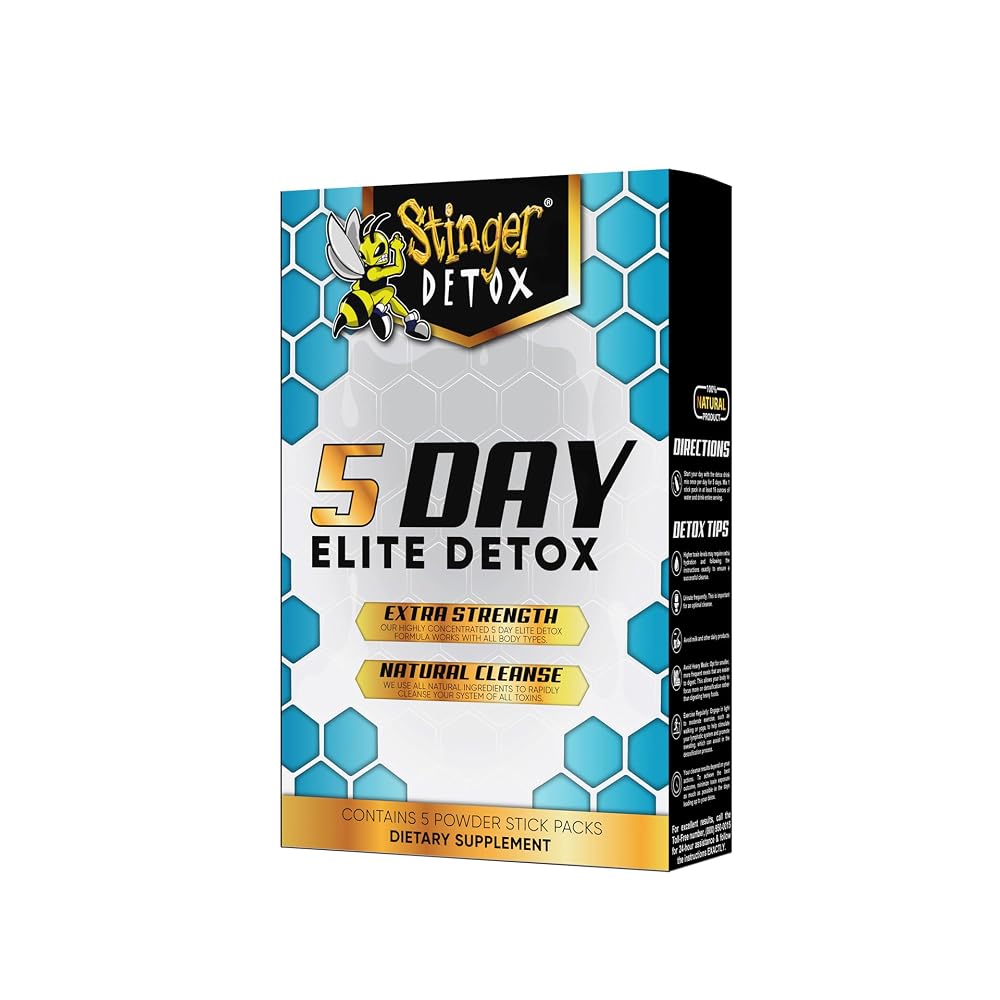 Stinger Detox 5-Day Elite Detox Extra Strength Cleanse - 5 Stick Packs - image 2