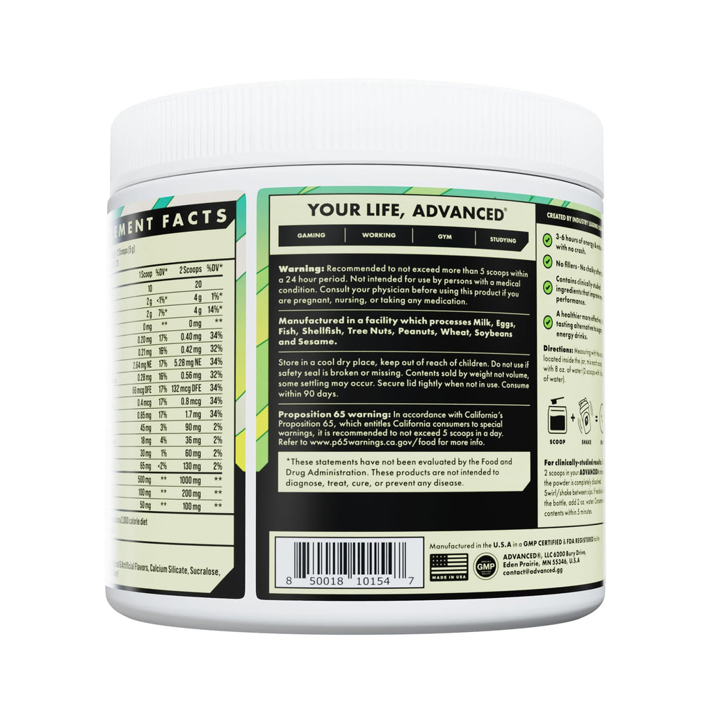 Advanced Energy Energy Boosting Formula with Electrolytes