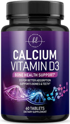 Hello Lovely! Calcium 1200 mg per Serving with Vitamin D3 - Bone