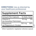 Metabolic Maintenance Magnesium Citrate 150 mg - 120 Capsules - image 5