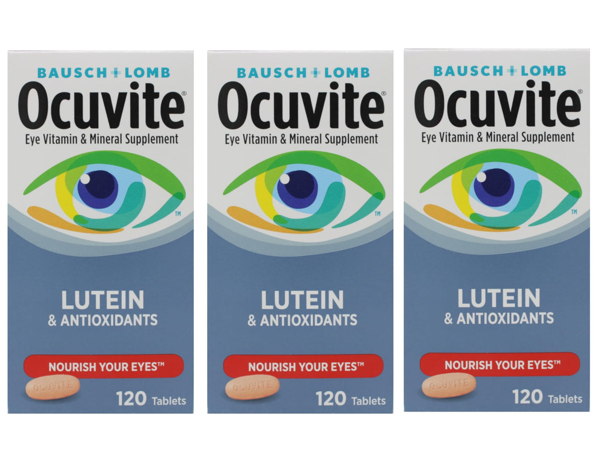 Ocuvite Lutein & Antioxidants Eye Vitamin Supplement - 360 Tablets