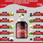 AMALTH Tribulus Terrestris 20:1 Extract Herbal Blend - 90 Capsules - image 6