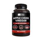 PURE ORIGINAL INGREDIENTS Apple Cider Vinegar Powder - 365 Capsules