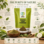 WAY 4 ORGANIC W4O Guava Leaf Powder (100% Natural & Pure)