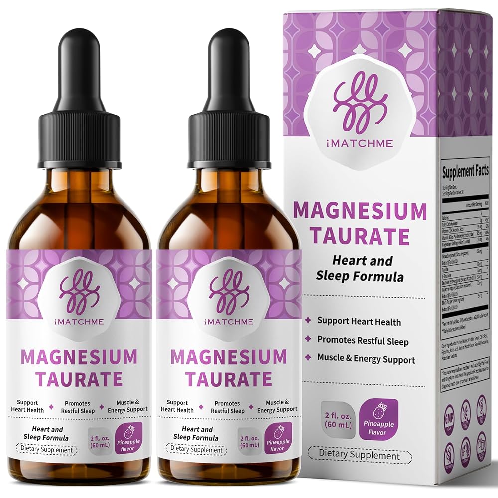 iMATCHME Magnesium Taurate Liquid Drop