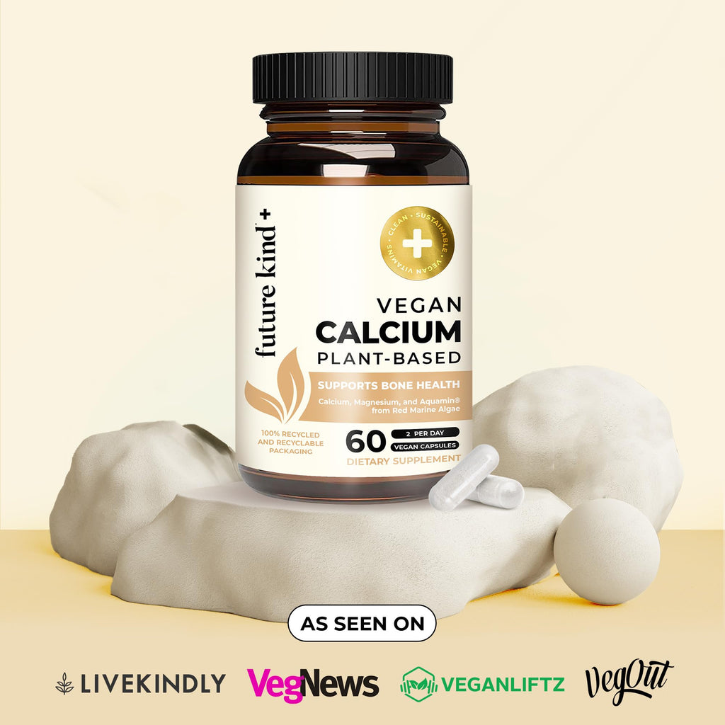 Future Kind Vegan Calcium Supplement for Teeth & Bone Support - 60 Capsules - image 4