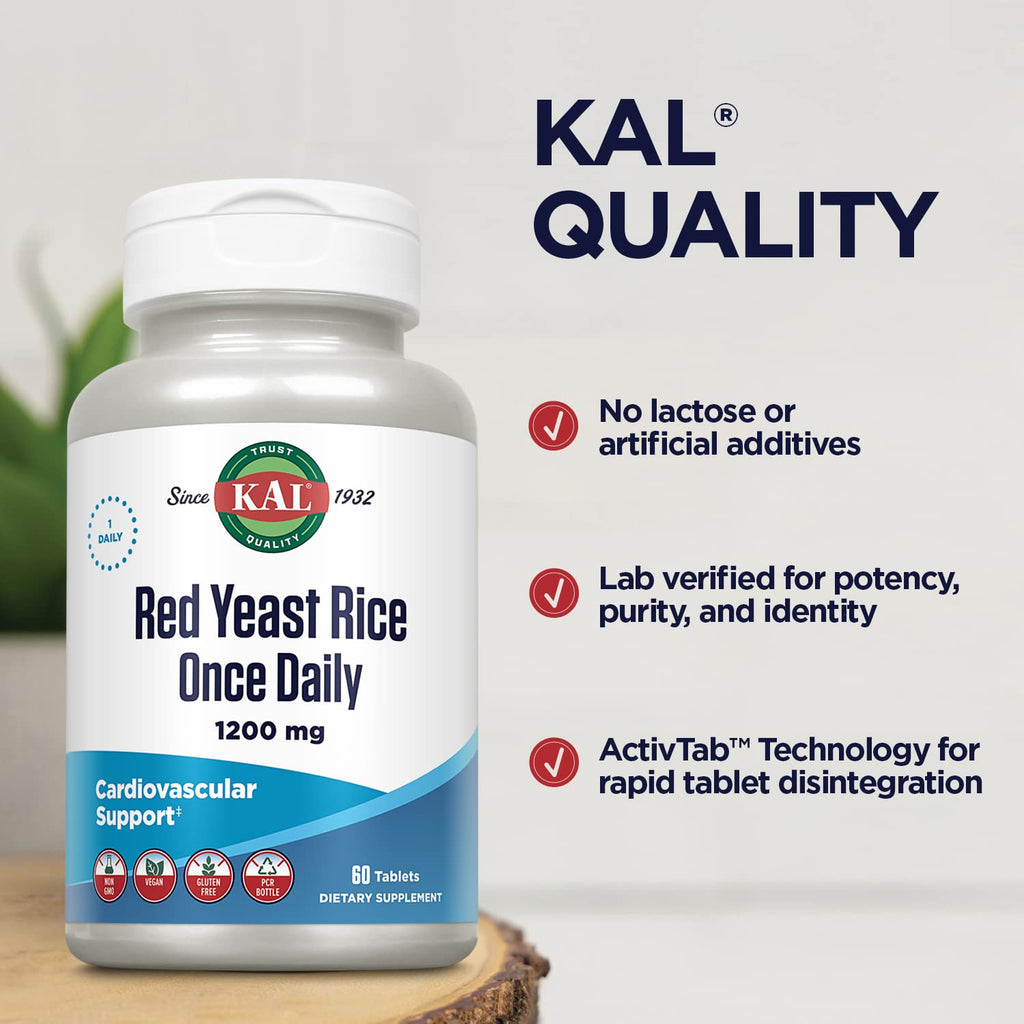 KAL 1200 Mg Red Yeast Rice