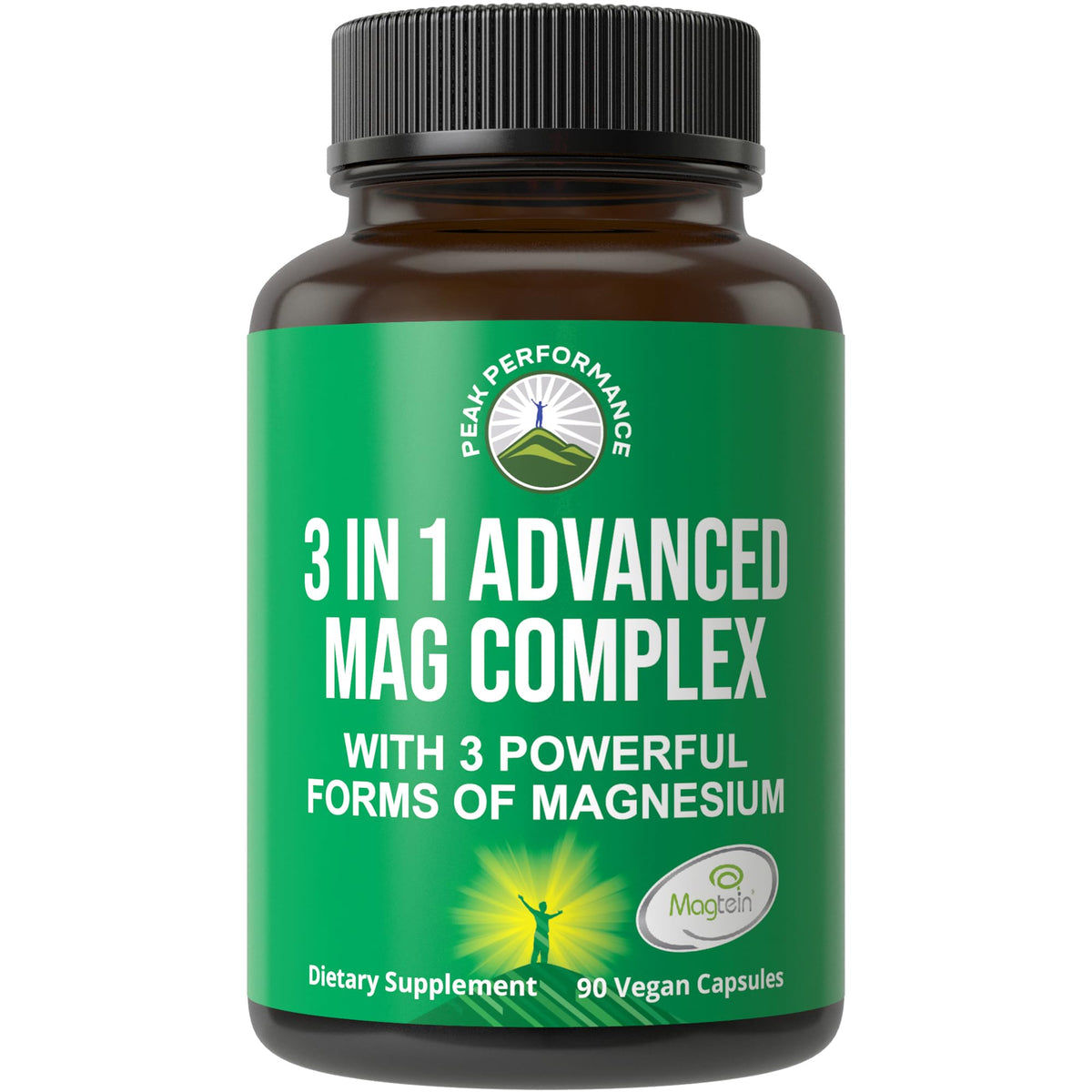 Peak Performance 3 in 1 Magtein Magnesium Complex - 90 Capsules