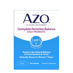 AZO Complete Feminine Balance Vaginal Probiotics - 30 Capsules