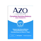 AZO Complete Feminine Balance Vaginal Probiotics - 30 Capsules