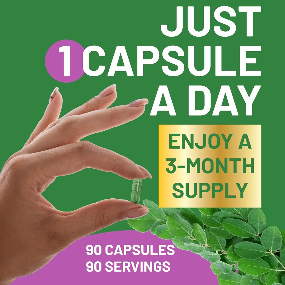 Kwala Nutrition Moringa Capsules - 90 Capsules - image 3