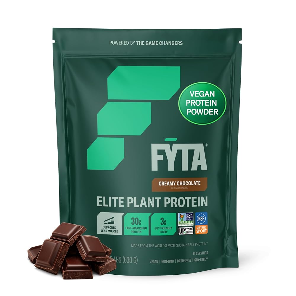 FYTA Vegan Protein Powder - Plant Based Protein Powder with Better