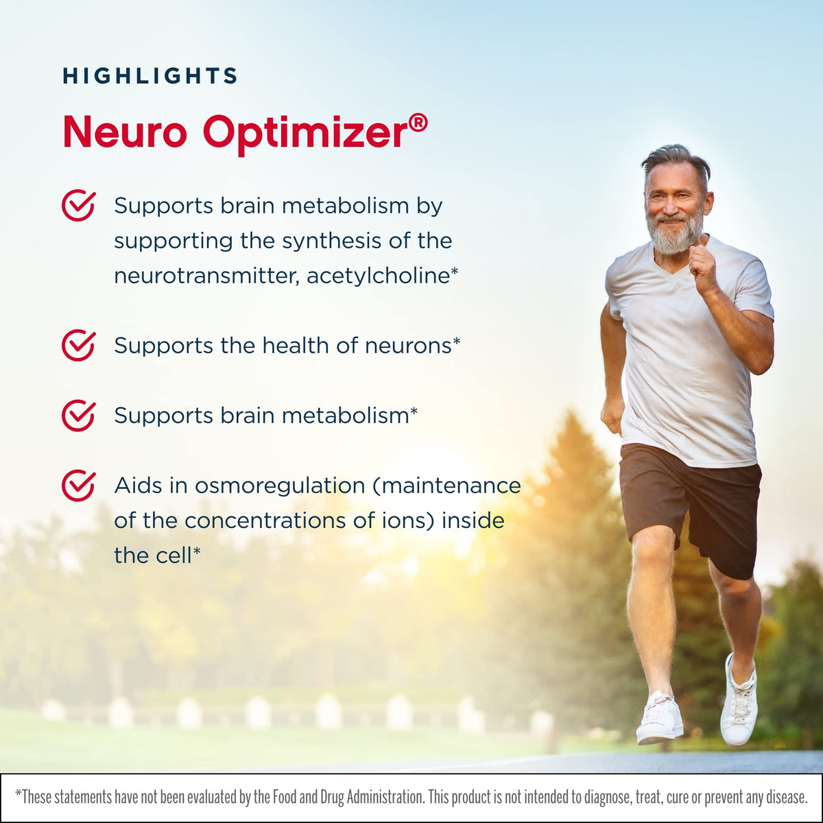 Jarrow Formulas Neuro Optimizer Brain Health - 240 Capsules - image 4