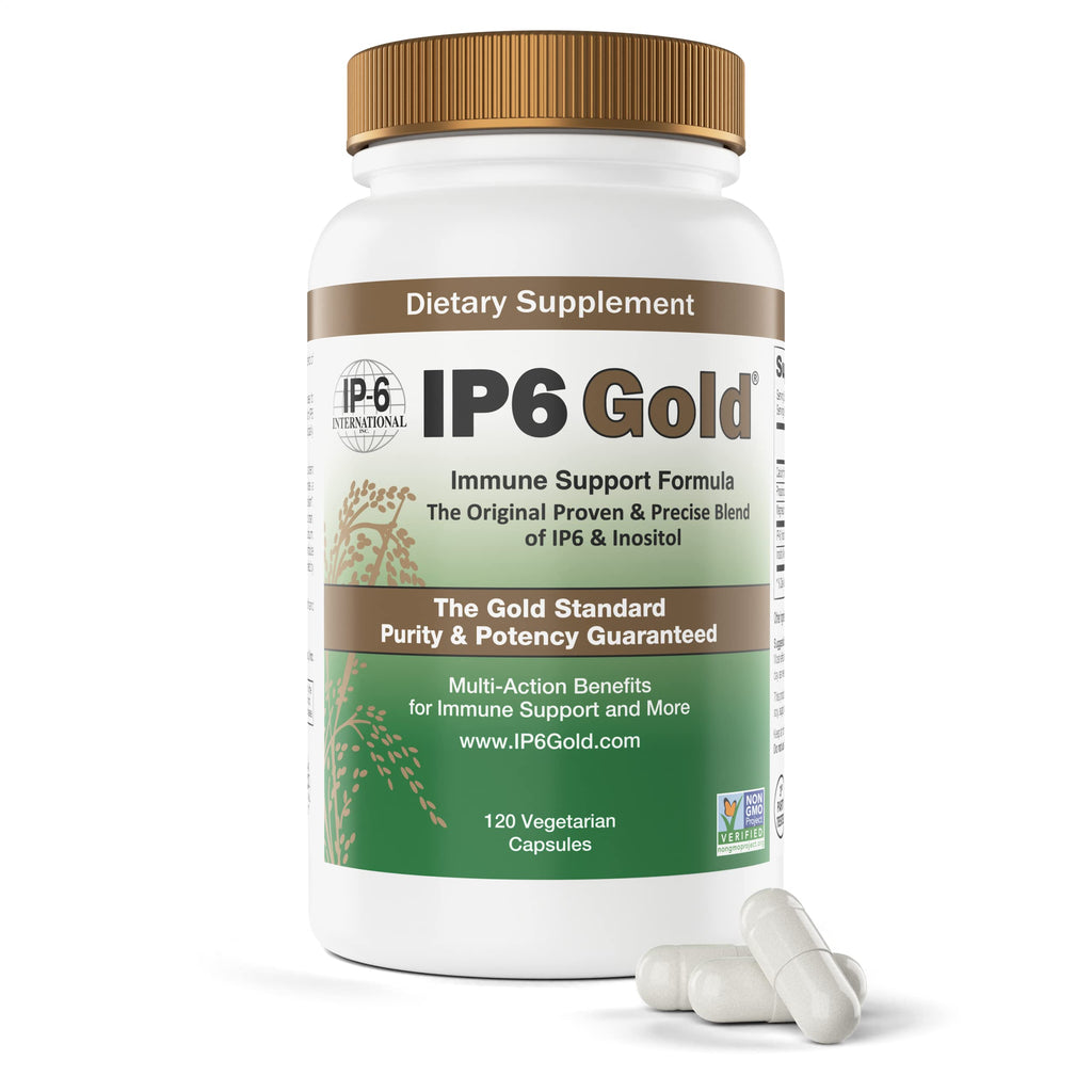 IP6 Gold Inositol Immune Support Formula - 120 Vegetarian Capsules
