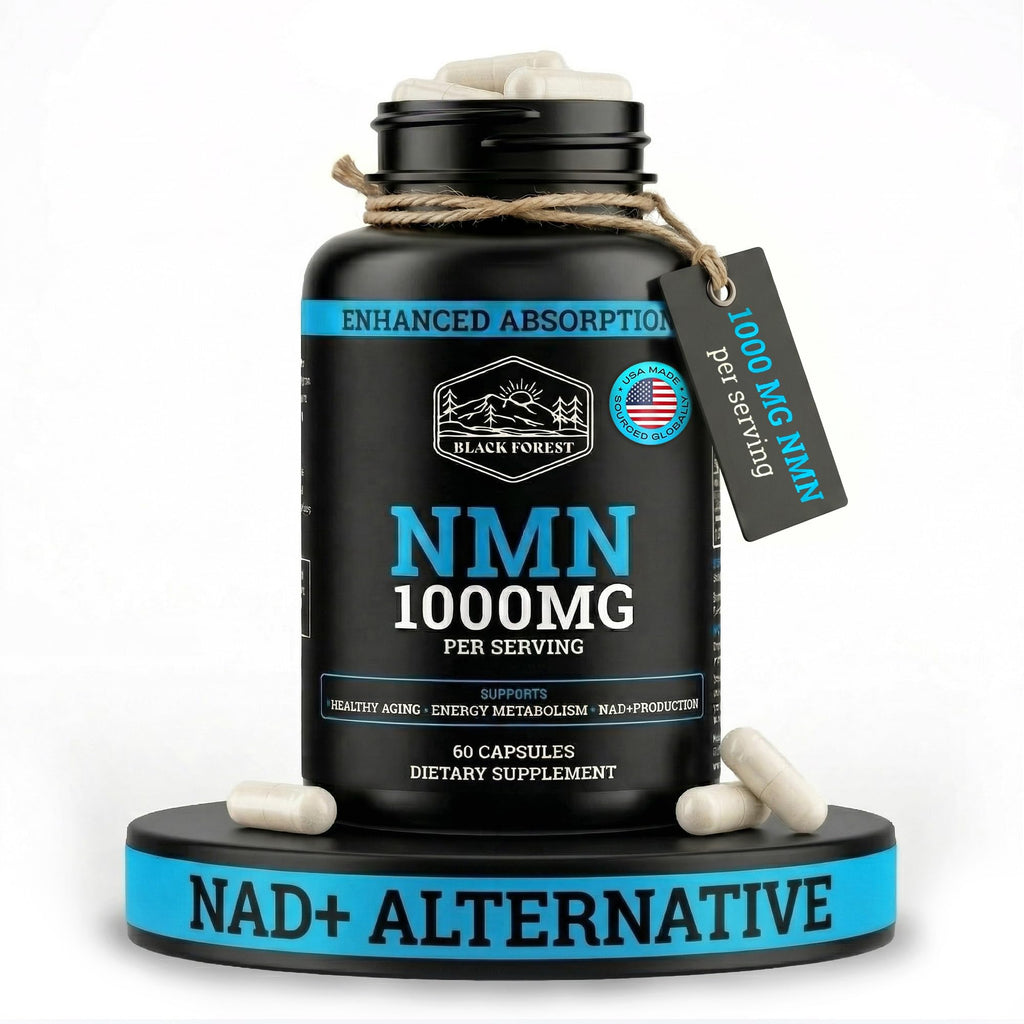 Black Forest NMN 1000mg Nicotinamide Mononucleotide - 60 Capsules
