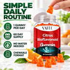 VAITE Citrus Bioflavonoid Complex 1000mg - 60 Gummies - image 4