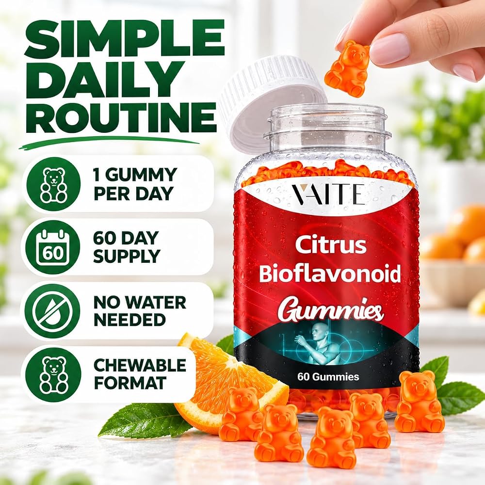 VAITE Citrus Bioflavonoid Complex 1000mg - 60 Gummies - image 4