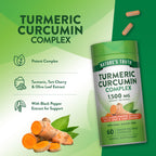 Nature's Truth Turmeric Curcumin - 60 Capsules - image 5