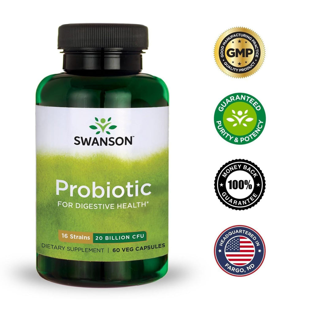 Swanson Probiotic for Digestive Health GI Tract Immune Support