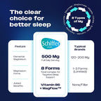 Schiffer Health Magnesium Complex 500mg Sleep Support - 60 Capsules - image 4