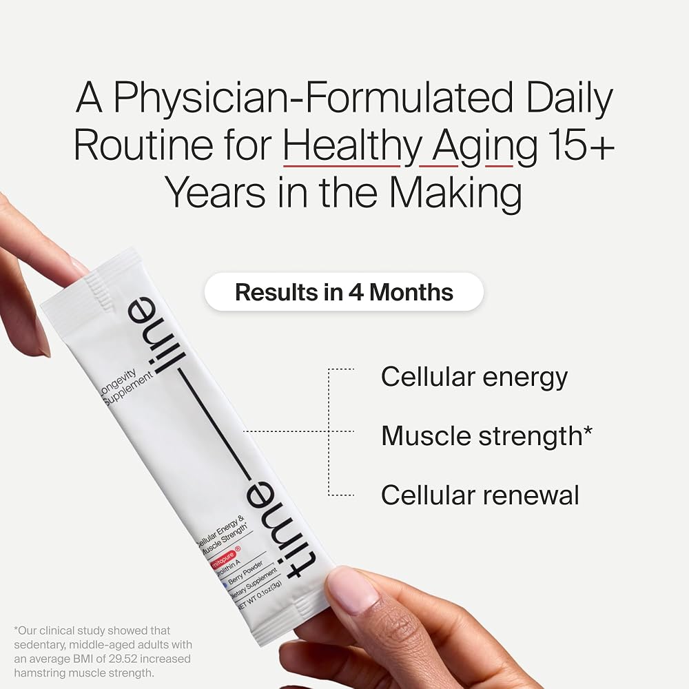 Timeline Mitopure Urolithin A Supplement Powder 500 MG - 3 Ounce - image 4