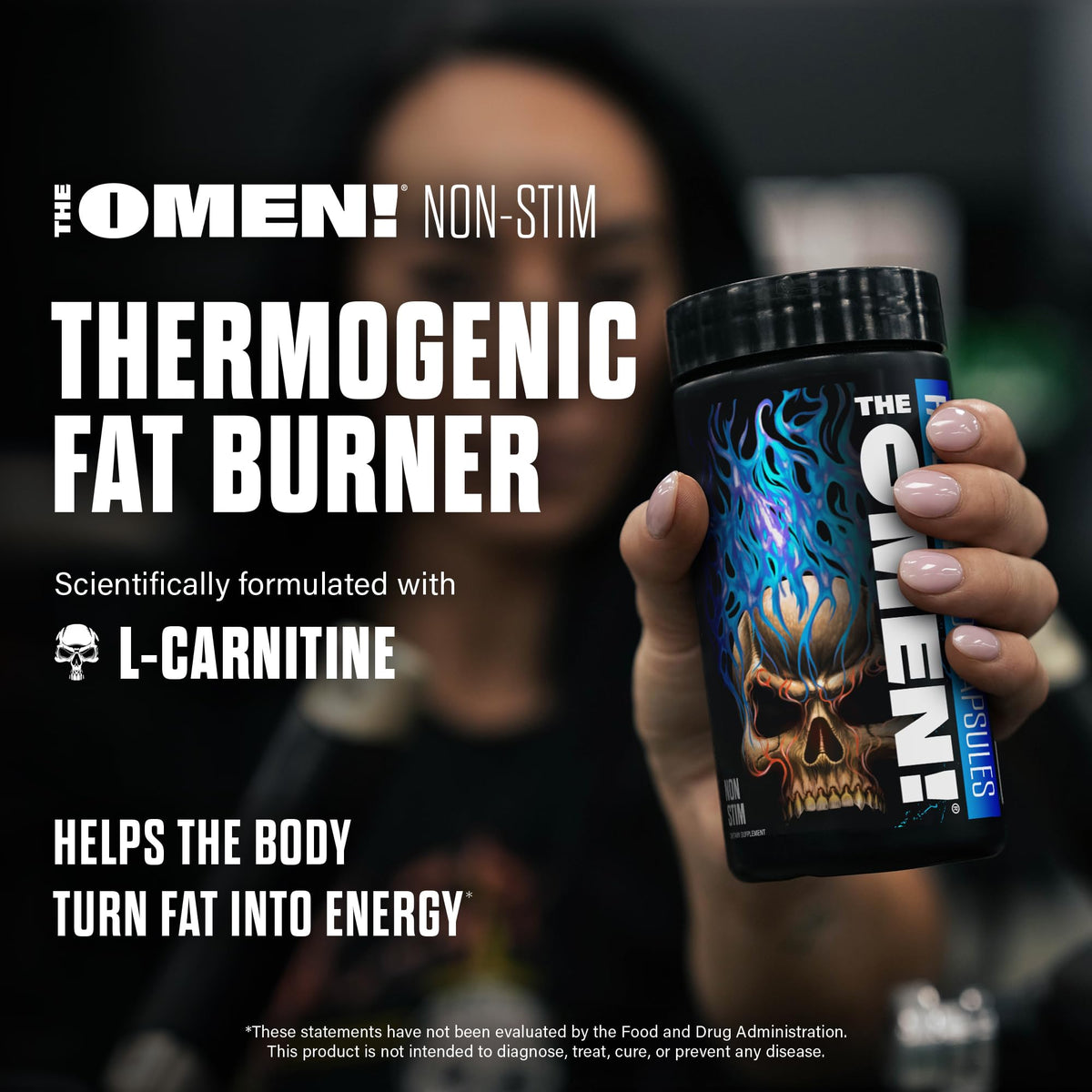 JNX SPORTS The Omen Non-Stim Fat Burner - 100 Capsules - image 2