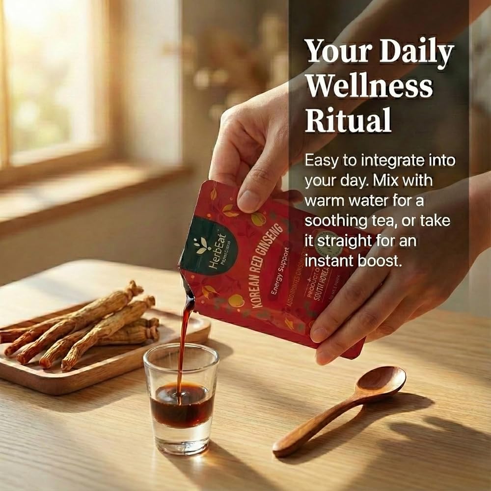 HERBEAT Korean Red Ginseng Prime Extract with 11mg Ginsenosides