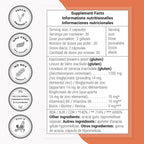 Supersmart Brewer's Yeast Hair Boost with Biotin & Zinc - 60 Vegetarian Capsules - image 4