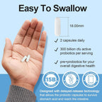 Linkvibe Probiotic 300 Billion CFU - Probiotic for Women and Men