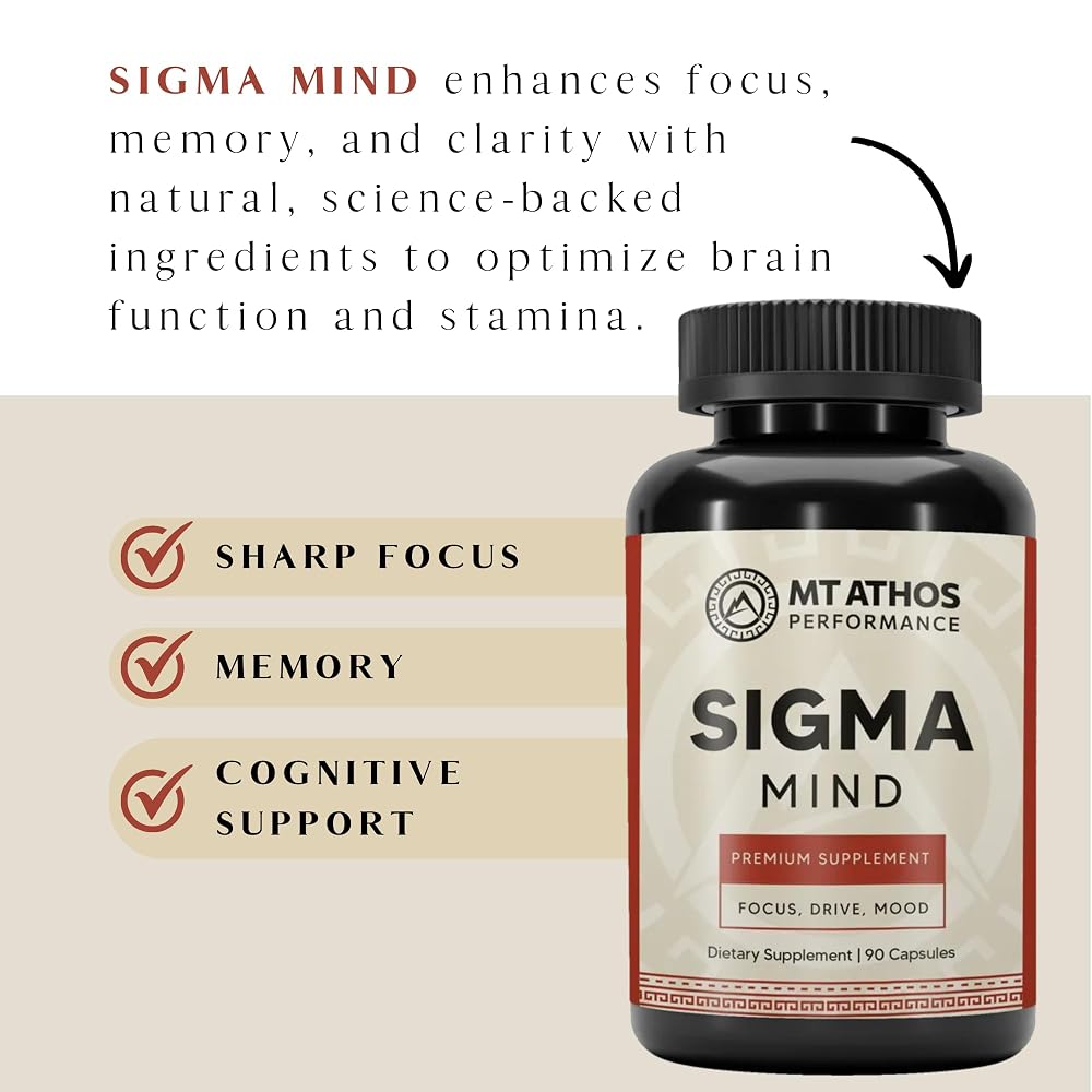 Mt. Athos Performance Sigma Mind Nootropic - 90 Capsules - image 4