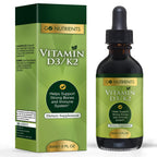 Go Nutrients Liquid Vitamin D3 K2 Drops - 1 Fl Oz - image 8