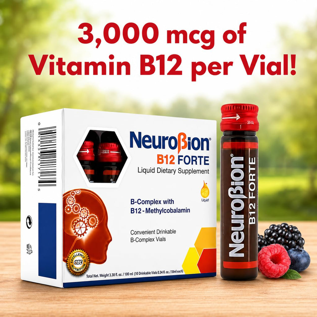 Neurobion Forte Vitamin B Complex Liquid Shots - 10 Vials - image 4
