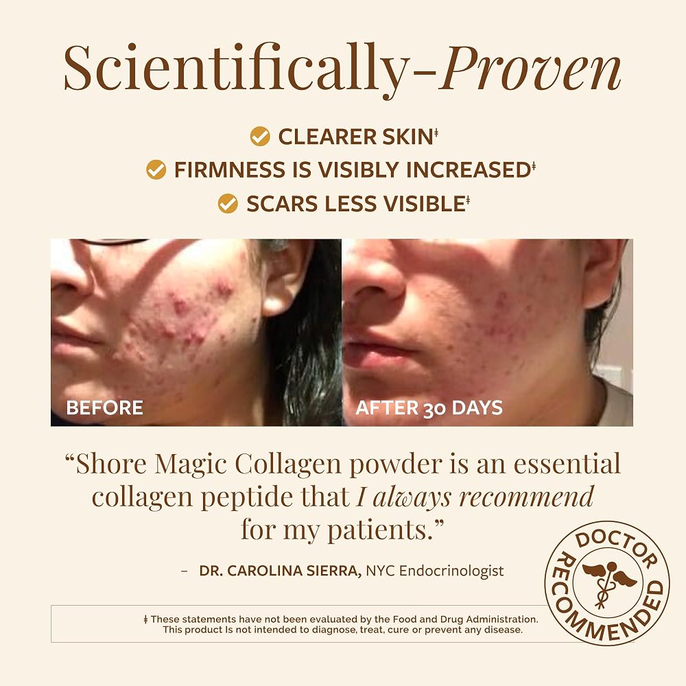 Shore Magic Premium Marine Collagen Powder, Unflavored - 30 Servings - image 4