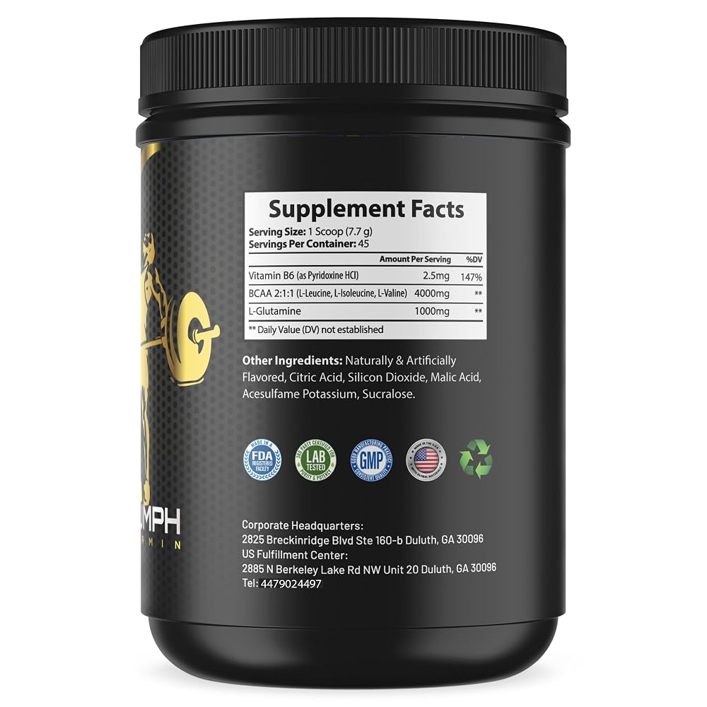 Triumph BCAA Fruit Punch Powder - 7.7 oz - image 2