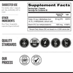 Triquetra Health L Methyl Folate 15mg Plus Methyl B12 Cofactor