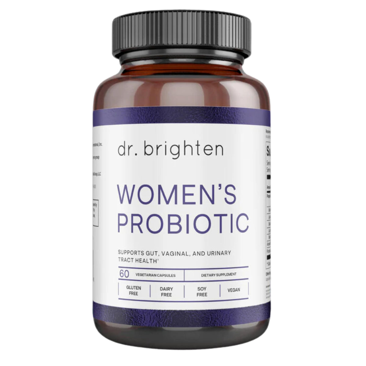 Dr. Brighten Women's Probiotic with Prebiotics - 60 Capsules
