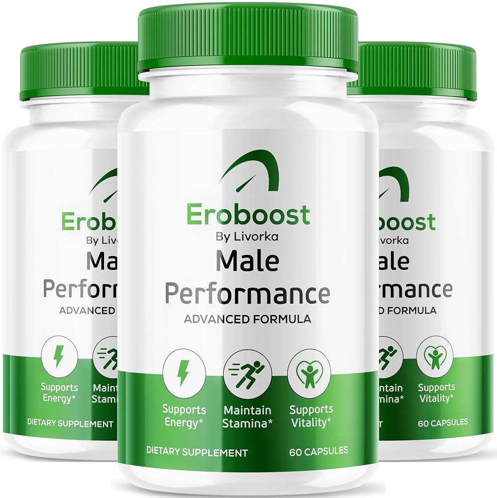LIVORKA EroBoost Capsules Supplement for Men - 180 Capsules