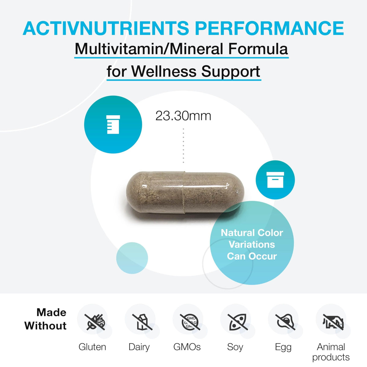 XYMOGEN ActivNutrients Performance Multivitamin - 120 Capsules - image 3