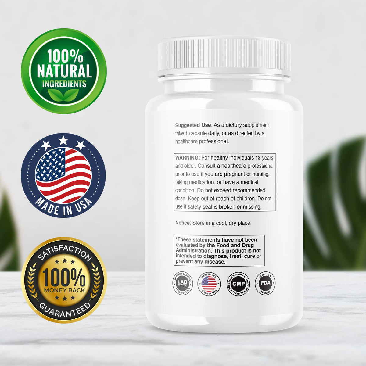 IDEAL PERFORMANCE Glucoblend Capsules Supplement - 120 Capsules - image 2