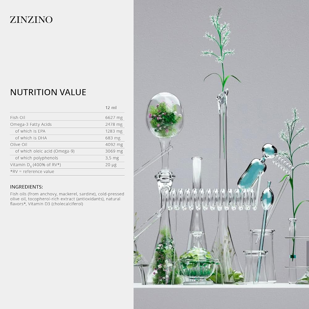 Zinzino BalanceOil+ Grapefruit Lemon Lime Omega-3 - 300 ml - image 2