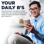 KAL Stress B Complex Vitamin for Energy & Immune Support - 100 Tablets - image 5