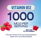 Nature's Nutrition Energy Gummies Vitamin B12 1000mcg Per Serving