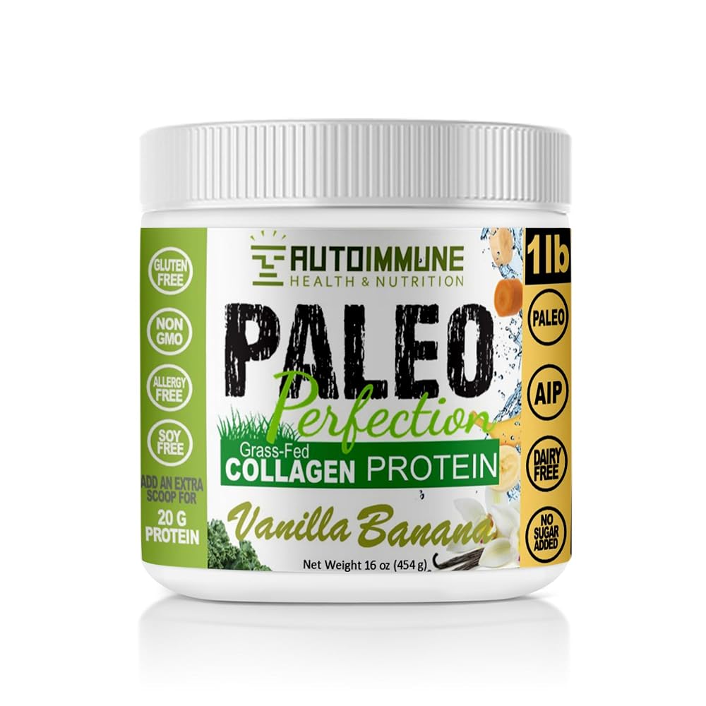 Autoimmune Health & Nutrition Paleo Perfection Vanilla Banana Grass